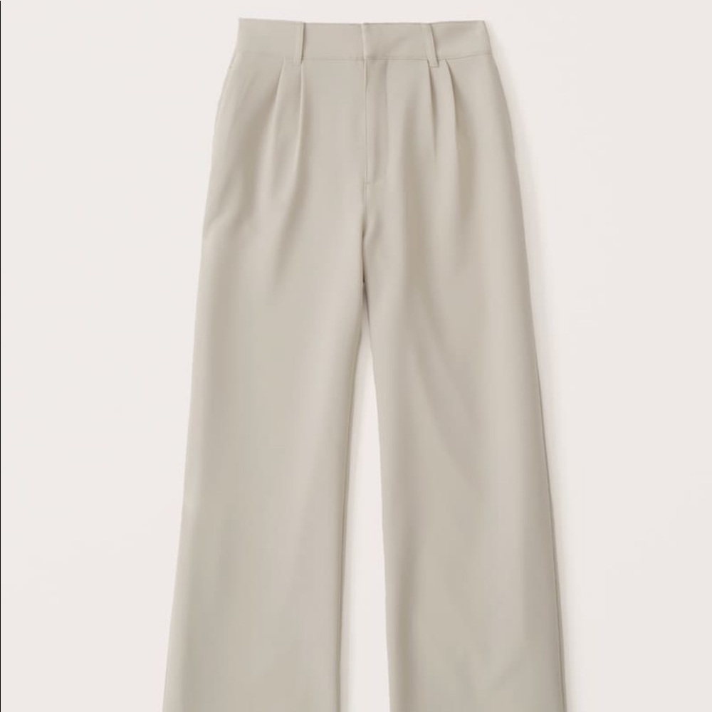 Abercrombie Tailored Wide Leg Pants
